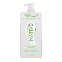 Native Lemon Balm & Bamboo Moisturizing Body Wash 18 oz