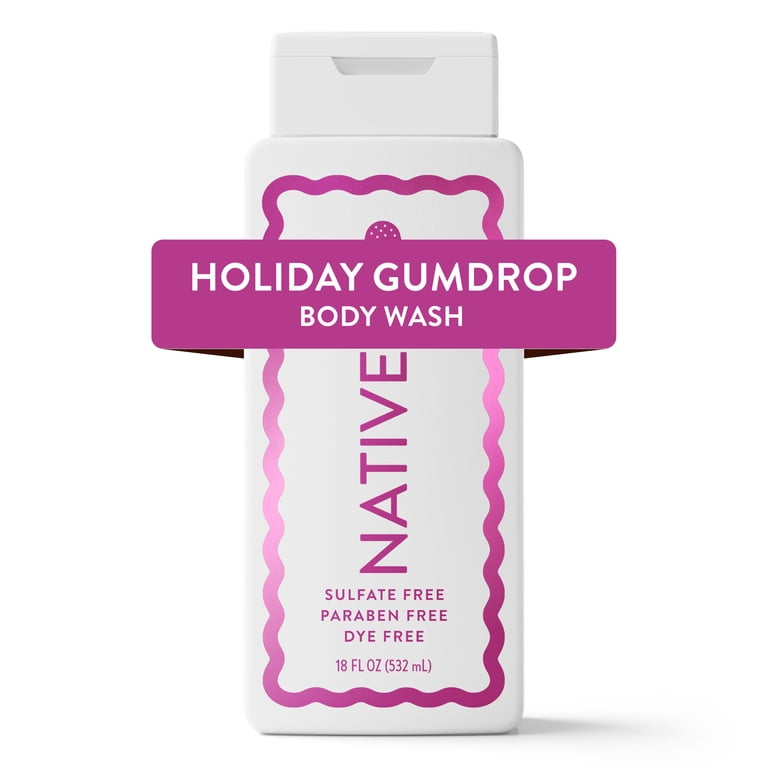 Native Limited Edition Holiday Gumdrop Body Wash, 18 fl oz