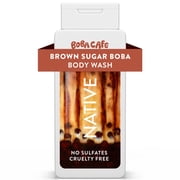 Native Body Wash, Limited Edition Brown Sugar Boba, Sulfate Free Body Wash for Women & Men, Boba Café, 18 fl oz