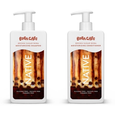 Native Limited Edition Brown Sugar Boba Shampoo and Conditioner Regimen