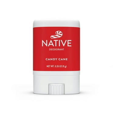 Native Limited Edition Candy Cane Mini Deodorant, 0.35 oz