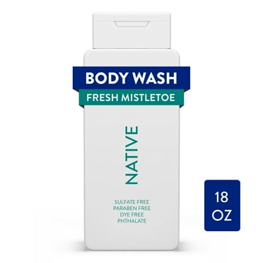 Native Limited Edition Fresh Mistletoe Body Wash, 18 oz