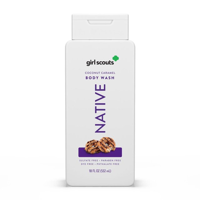 Native Limited Edition Girl Scout Coconut Caramel Cookie Body Wash