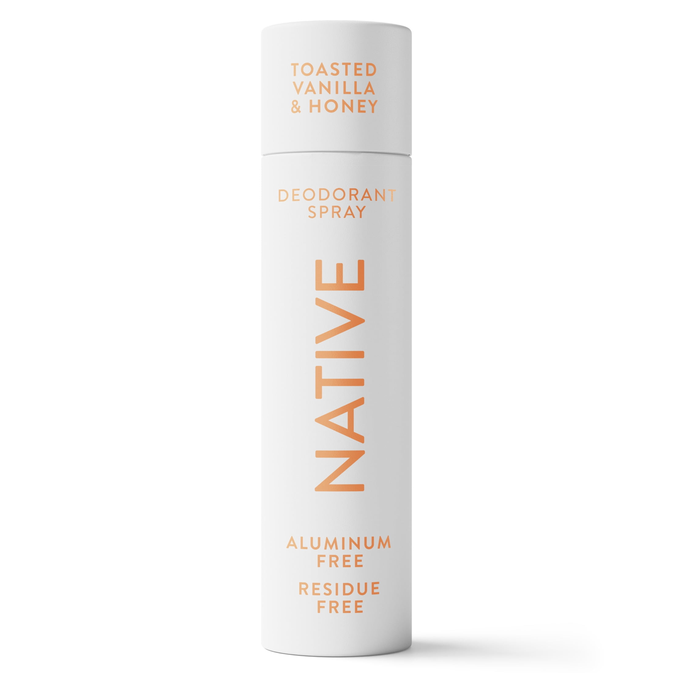 Native Aluminum Free Deodorant Spray For Women, 72 Hour Deodorant Spray, Toasted Vanilla & Honey, 3.5oz