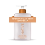 Native Toasted Vanilla & Honey Liquid Hand Soap 13 fl oz