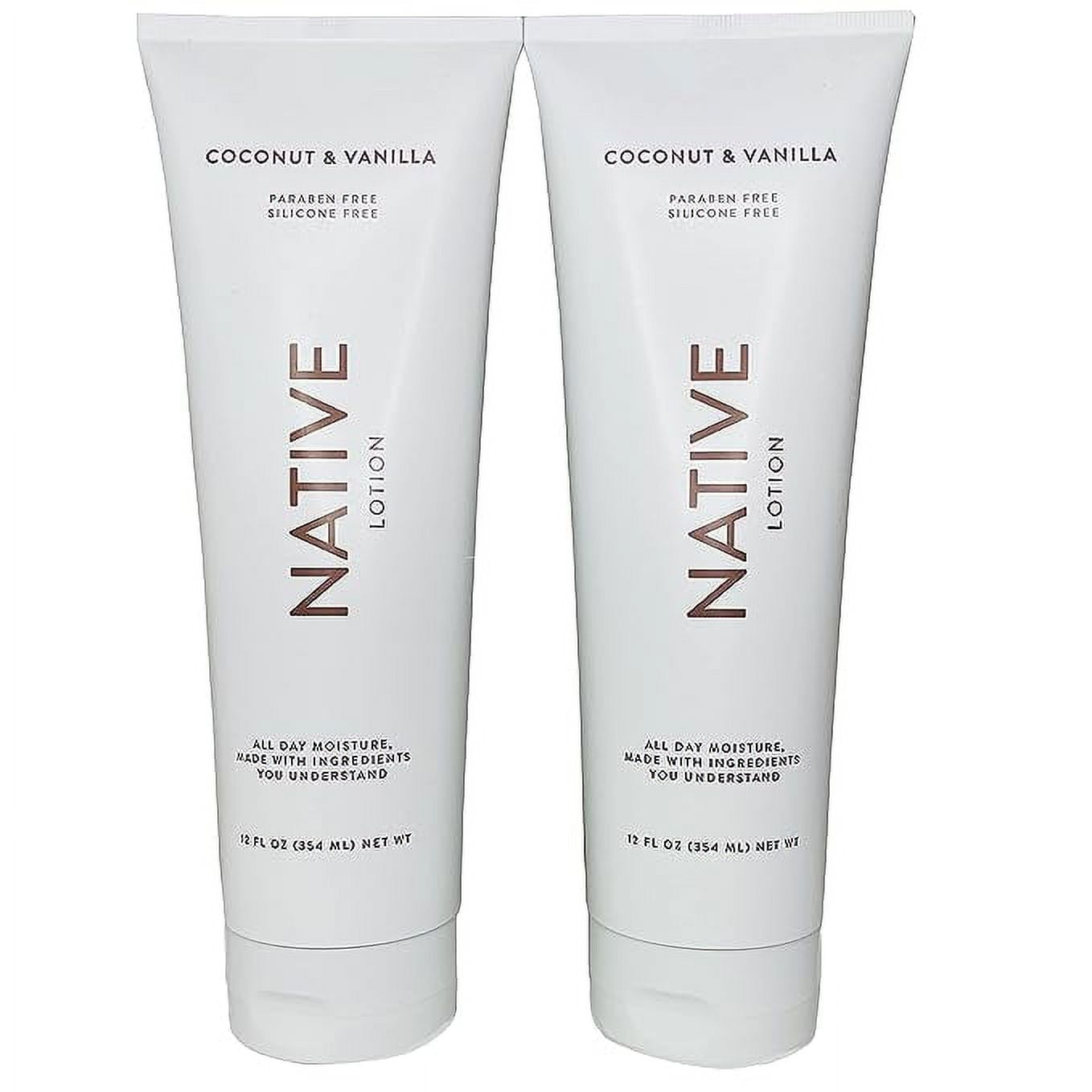 Native Lotion Coconut & Vanilla 12oz (2 Pack)