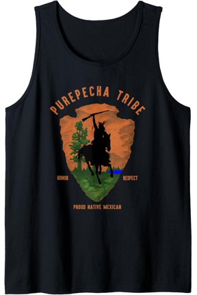 Native Mexican Indian Proud Retro Arrow Tank Top Size S-3XL