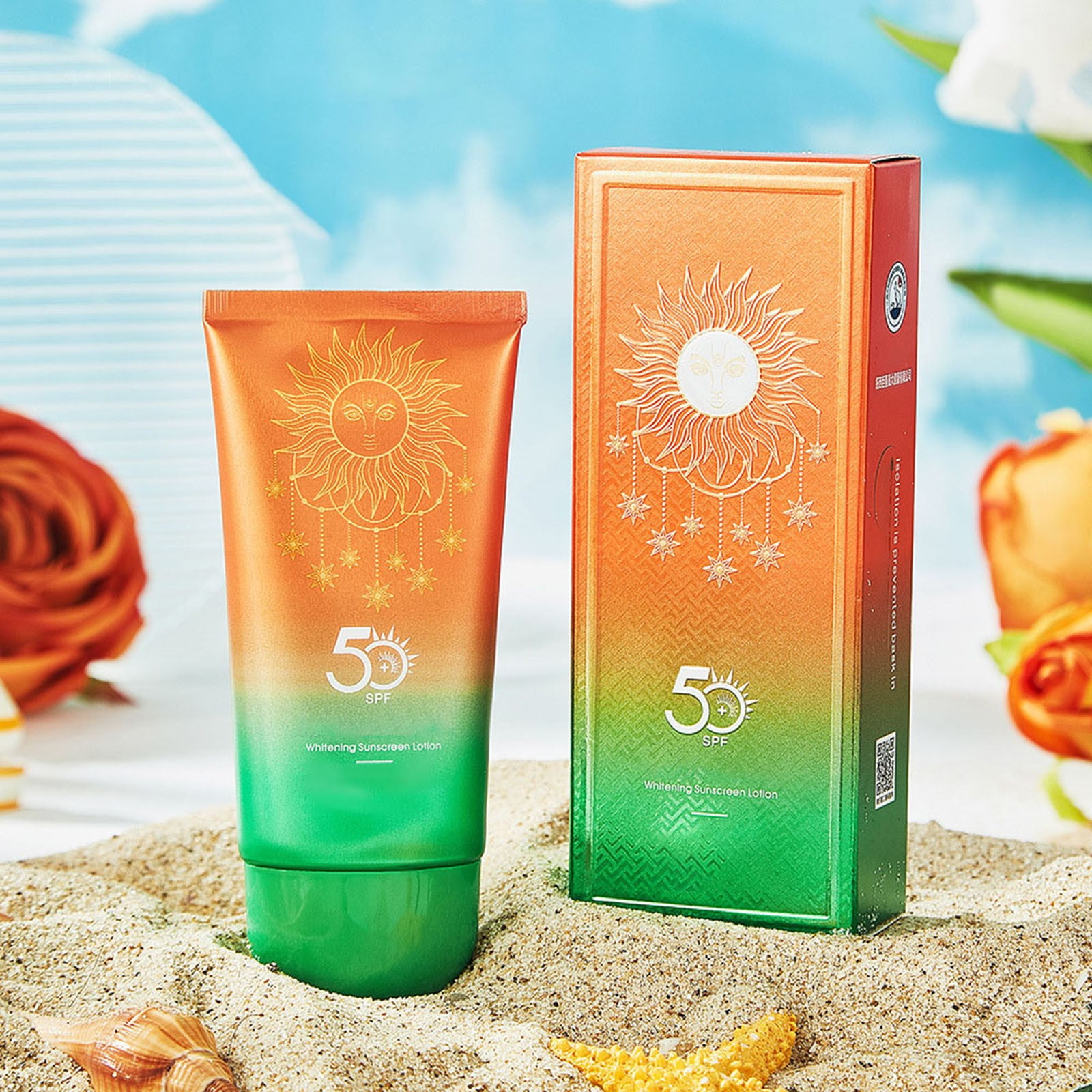 Native Mineral Sunscreen, Facial Paste Gold Bottle Refreshing