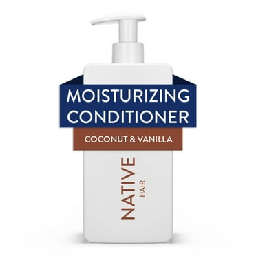 Native Moisturizing Conditioner, Coconut and Vanilla, Sulfate and Paraben Free, 16.5 oz