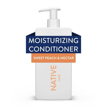 Native Moisturizing Conditioner, Sweet Peach & Nectar, Sulfate & Paraben Free, 16.5 oz