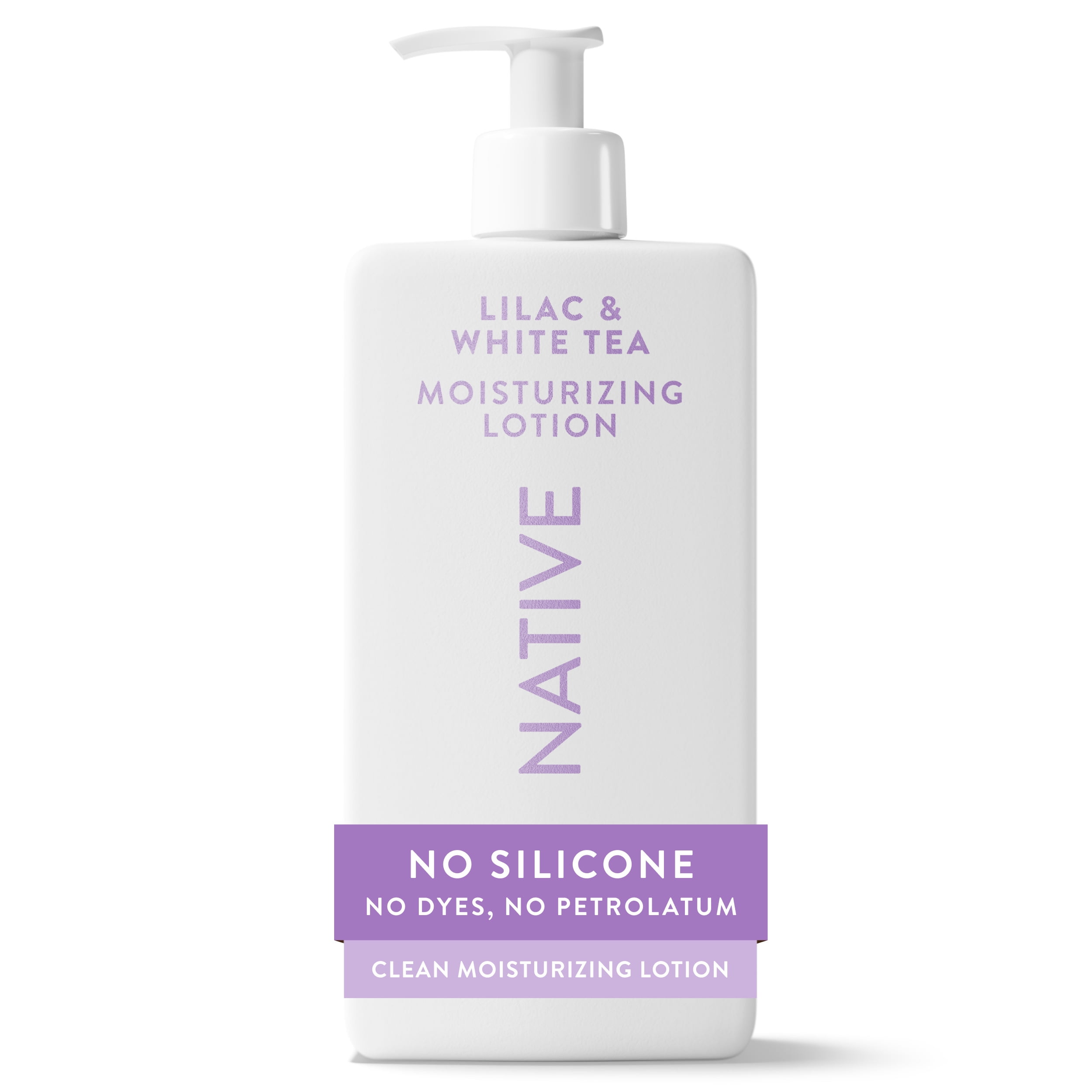 Native Moisturizing Hand & Body Lotion, Lilac & White Tea, for Women and Men, 16.5 fl oz