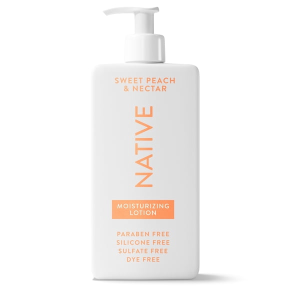Native Lotion Sweet Peach & Nectar, 16.5oz