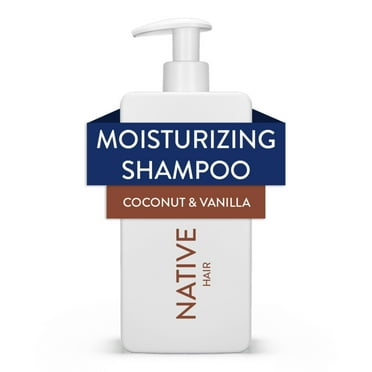 Native Moisturizing Shampoo, Coconut & Vanilla, Sulfate & Paraben Free, 16.5 oz