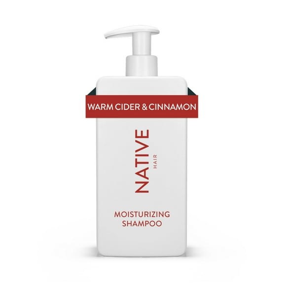 Native Moisturizing Shampoo, Warm Cider & Cinnamon, Sulfate Free, Paraben Free, 16.5 fl. oz