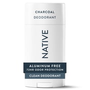 Native Natural Deodorant, Charcoal, Aluminum Free, 2.65 oz