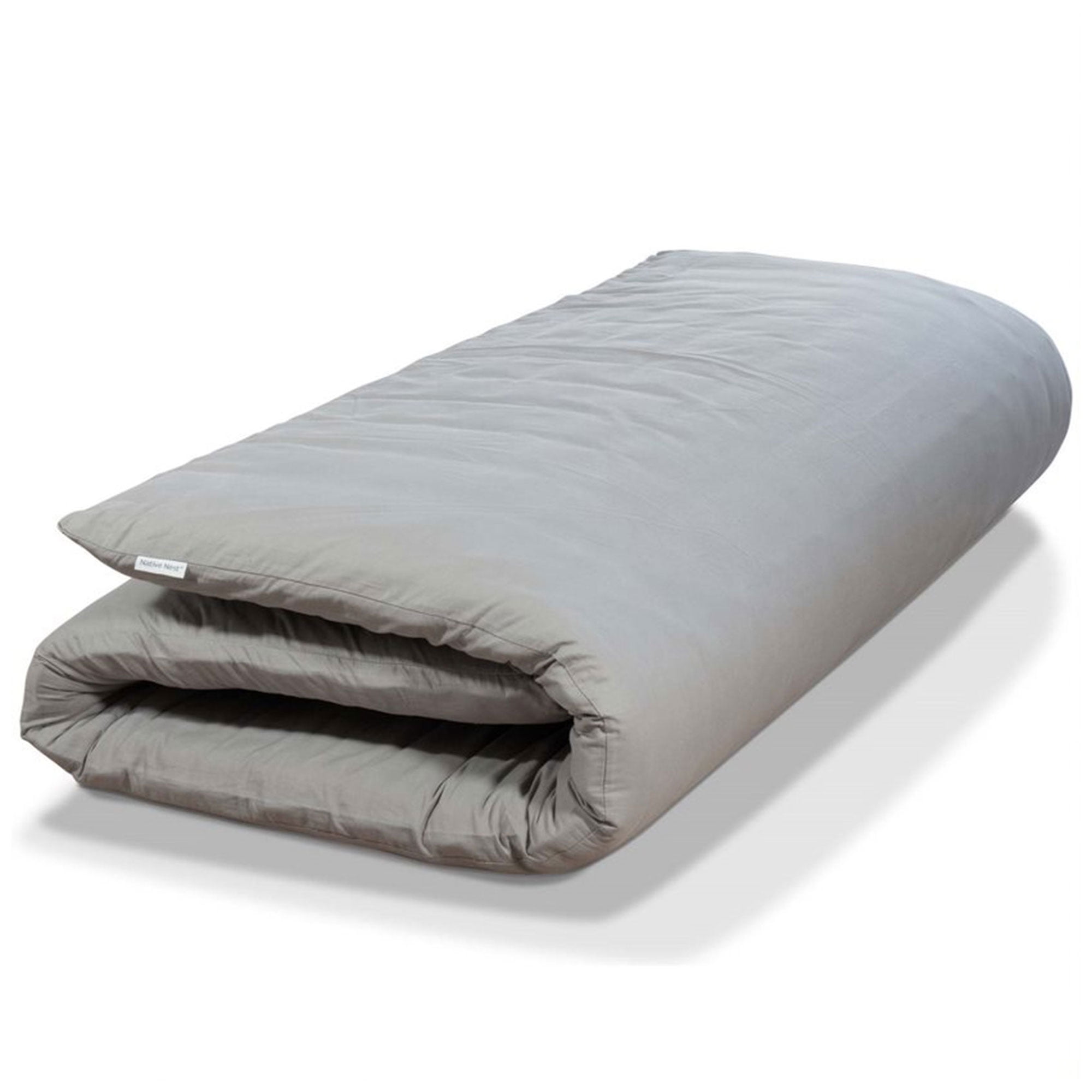 Twin Grey Cotton Shikibuton Floor Mattress