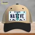 thumbnail image 1 of Native Oregon Novelty License Plate Hat Mesh Khaki|Black, 1 of 1
