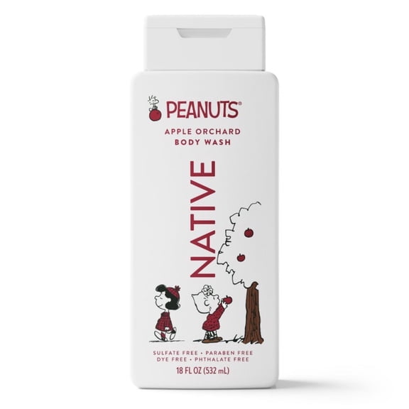 Native Peanuts Limited Edition Body Wash, Apple Orchard Scent, 18 fl oz