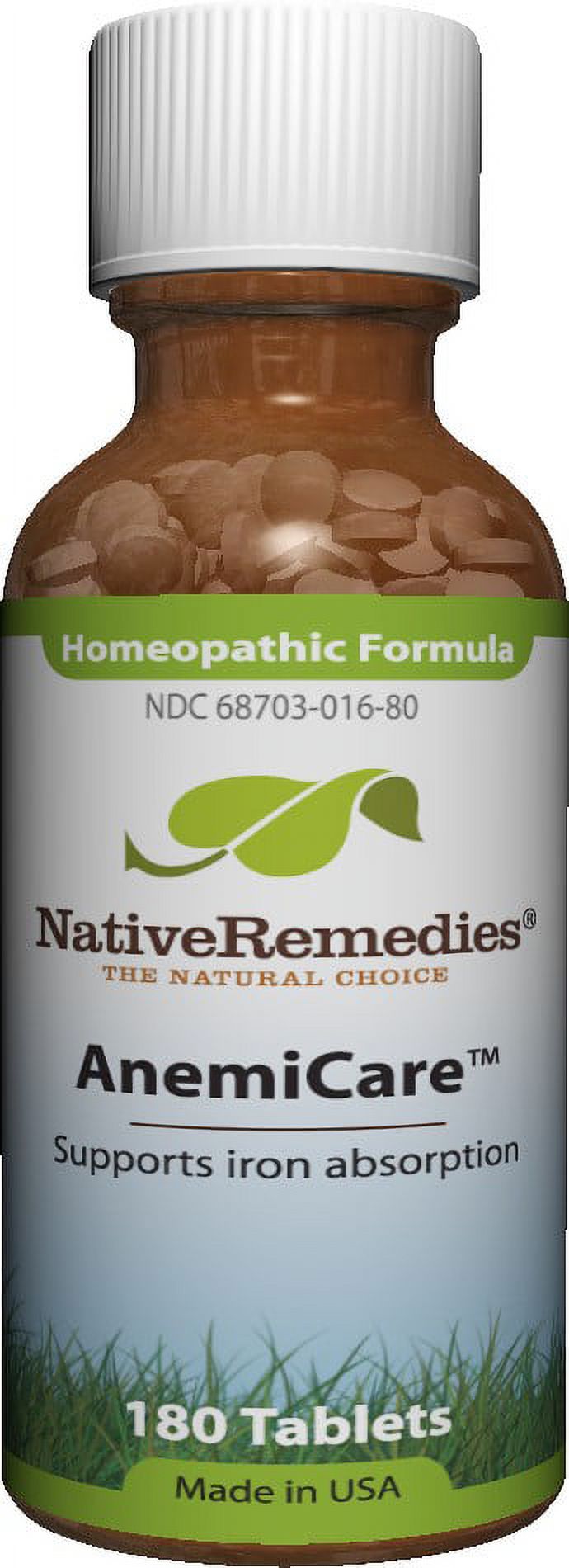 Native Remedies AnemiCare Natural Homeopathic Formula for Improved