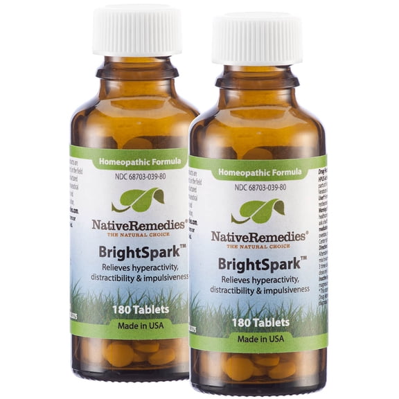 Native Remedies BrightSpark Tablets, 2-Pack