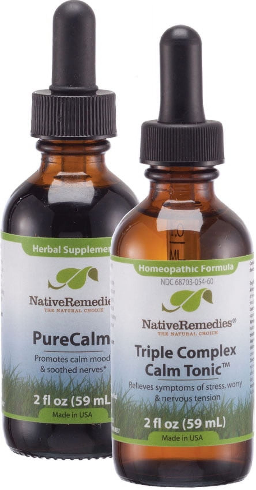 Native Remedies Calm ComboPack Natural Homeopathic Remedy for