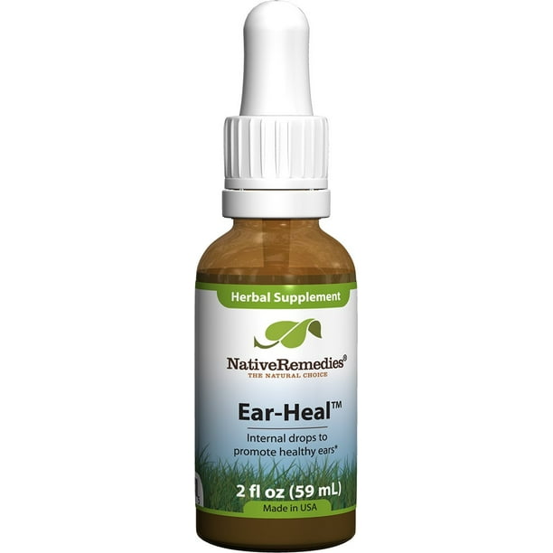 Native Remedies EarHealS All Natural Herbal Supplement Promotes
