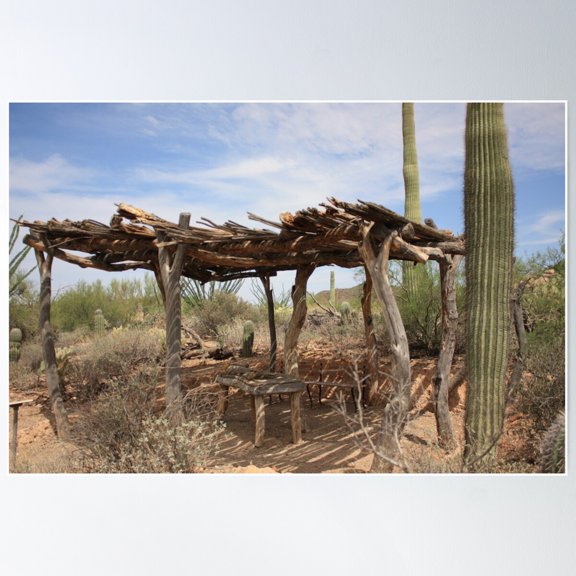 Native Rest Area Poster Wall Art, Modern Wall Decor For Living Room Bedroom, 8x12 UNFRAMED