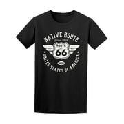 Native Route 66 T-Shirt Men -Image by Shutterstock, Male x-Large