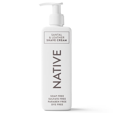 Native Santal & Leather Whole Body Shave Cream 7.6 fl oz