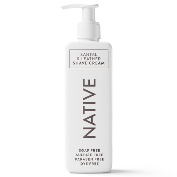 Native Santal & Leather Whole Body Shave Cream 7.6 fl oz