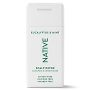 Native Eucalyptus & Mint 2 in 1 Travel Size Shampoo & Conditioner 3.0 fl oz