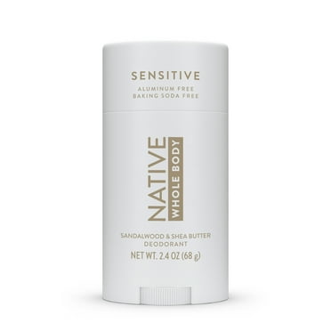 Native Sandalwood & Shea Butter Sensitive Whole Body Deodorant 2.4 oz