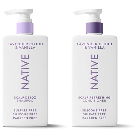Native Scalp Lavender & Cloud Shampoo and Conditioner Regimen