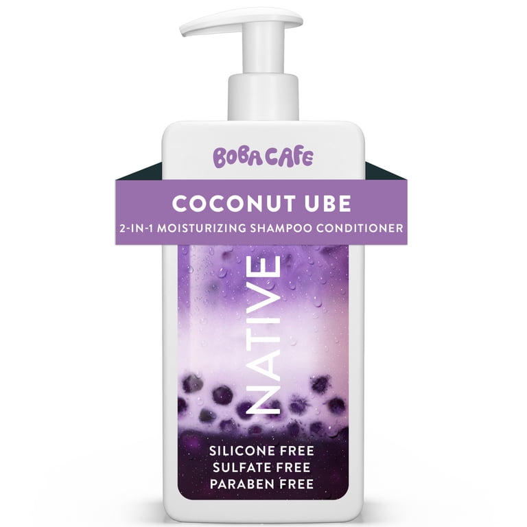 Native 2-in-1 Moisturizing Shampoo and Conditioner Coconut Ube