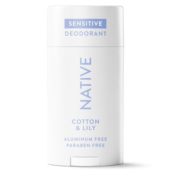 Native Sensitive Deodorant, Cotton & Lily, 2.66oz
