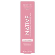 Native Sensitivity Fluoride Toothpaste for Sensitive Teeth, Soothing Mint, 4.1oz