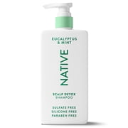 Native Scalp Detox Shampoo Eucalyptus & Mint with Salicylic Acid, Sulfate Free 16.5 fl oz
