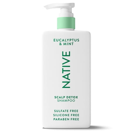 Native Scalp Detox Shampoo Eucalyptus & Mint with Salicylic Acid, Sulfate Free 16.5 fl oz