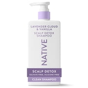 Native Scalp Detox Shampoo Lavender & Vanilla Cloud with Salicylic Acid, Sulfate Free 16.5 fl oz