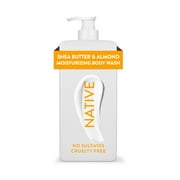 Native Moisturizing Body Wash Shea Butter & Almond 18 fl oz
