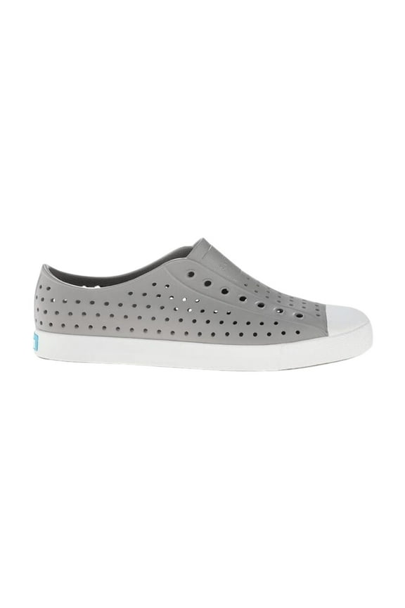 Native Jefferson Adult Shoes - Pigeon Grey/Shell White - M9W11