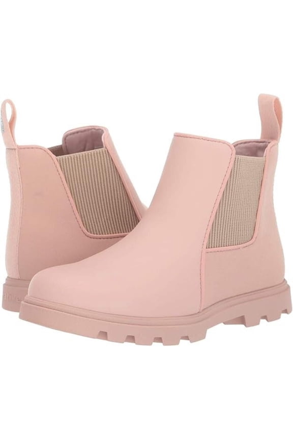 Kensington Boots Kids US 4 Pink Round Toe Pull On Chelsea JOBB011