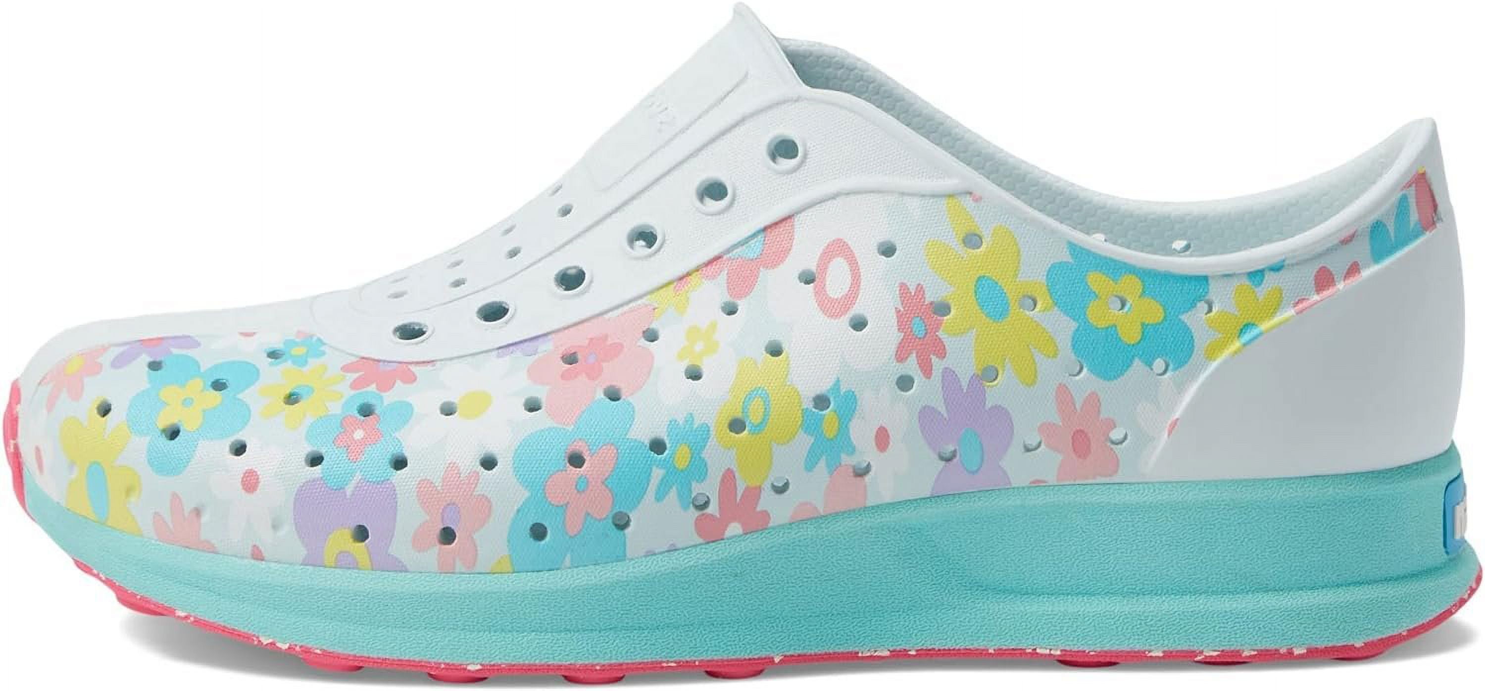 Native Shoes Robbie Sugarlite Print Toddler Coastal Blue/Hydrangea