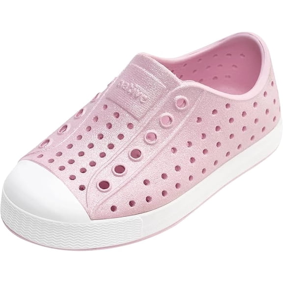 Native Shoes Toddler Sneakers Shoes for Kids, Jefferson Bio-Bling Unisex Kids Sneaker