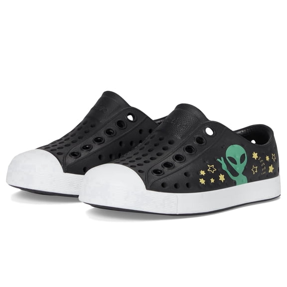 Native Shoes Unisex-Kids Jefferson Block Toddler Slip on Shoes, Kids Sneakers, Ultralight Eva, Breathable Perforated Upper, Lightweight Flexible Easy Wear