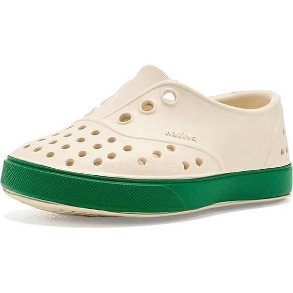 Native Shoes Miller Little Kid, Toddler Sneakers, Easy-To-Clean Perforated Upper, Lightweight Slip On Shoes, EVA Material