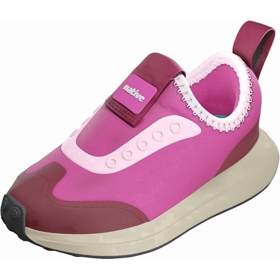 Native Shoes Robbie Dash Toddler Slip on Shoes, Kids Sneakers, Laceless Lightweight Foam Synthetic Upper, Machine Washable Casual Footwear