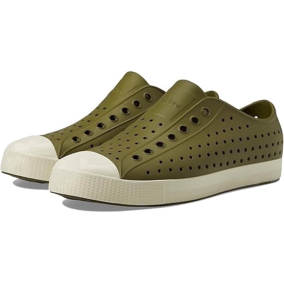 Native Shoes Unisex Adult Jefferson Sneaker, Lightweight Slip-On Fashion Sneakers, Ankle-High