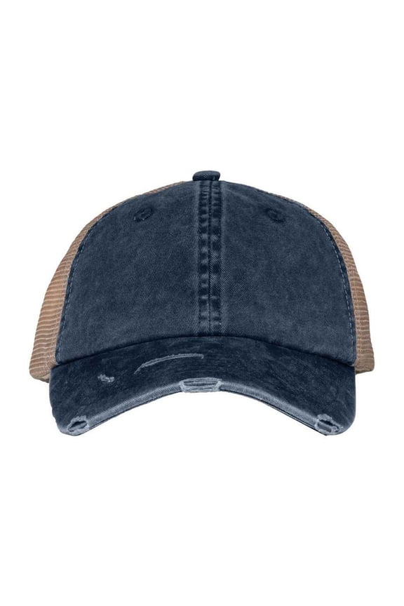 Adult Destroy Washed Trucker Cap