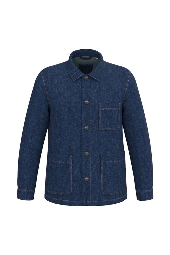 Adult Drop Shoulder Denim Jacket